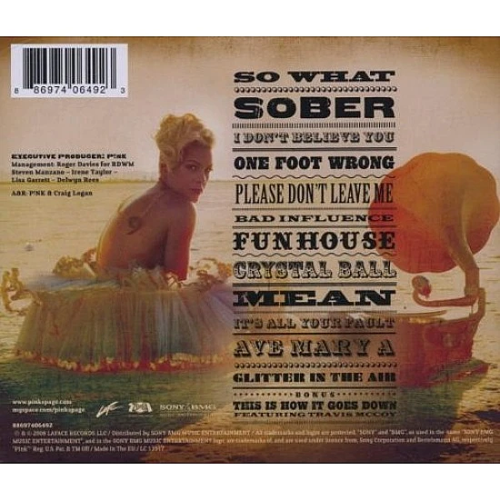 P!NK / Pink - Funhouse CD
