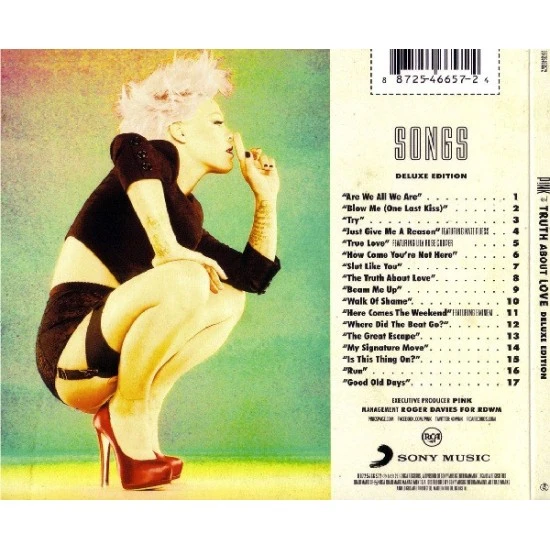 P!NK / Pink - The Truth About Love (Deluxe) CD