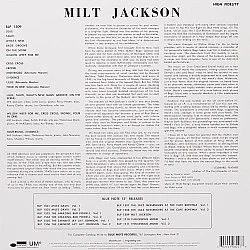 Milt Jackson - with Thelonious Monk Quintet Caz Plak LP