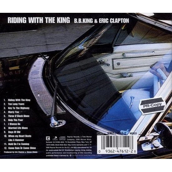 B.B. King & Eric Clapton - Riding With The King CD