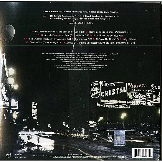 Charlie Haden – Nocturne Plak 2 LP