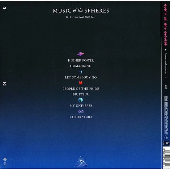 Coldplay - Music Of The Spheres (Renkli) Plak LP