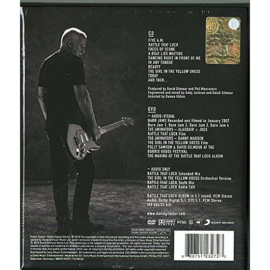 David Gilmour - Rattle That Lock Deluxe Edition CD + DVD Box Set