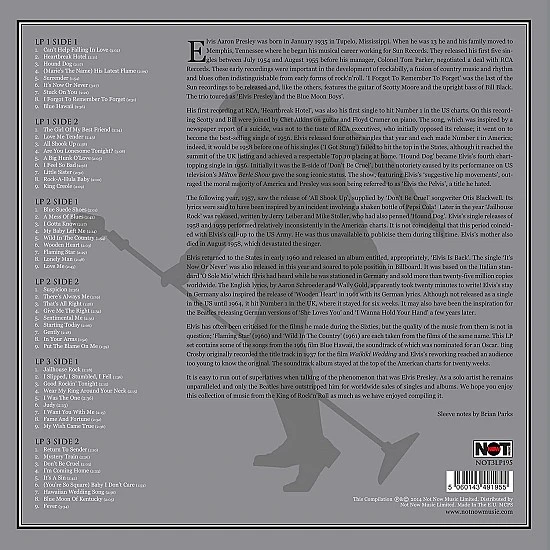 Elvis Presley – The Platinum Collection (Beyaz Renkli) Plak 3 LP