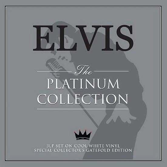Elvis Presley – The Platinum Collection (Beyaz Renkli) Plak 3 LP