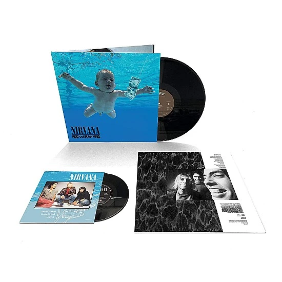 Nirvana ‎– Nevermind 30th Anniversary Plak LP + 45lik