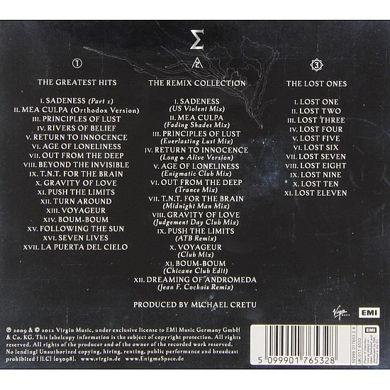 Enigma - Best Of 3 CD