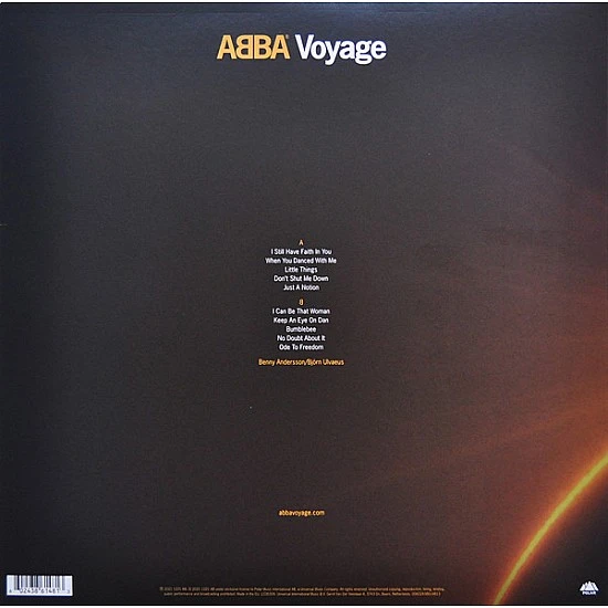 ABBA - Voyage Plak LP