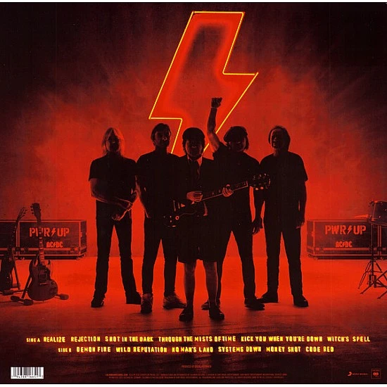 AC/DC - Power Up (Opak Kırmızı Renkli) Plak LP