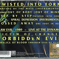 Forbidden - Twisted Into Form CD 