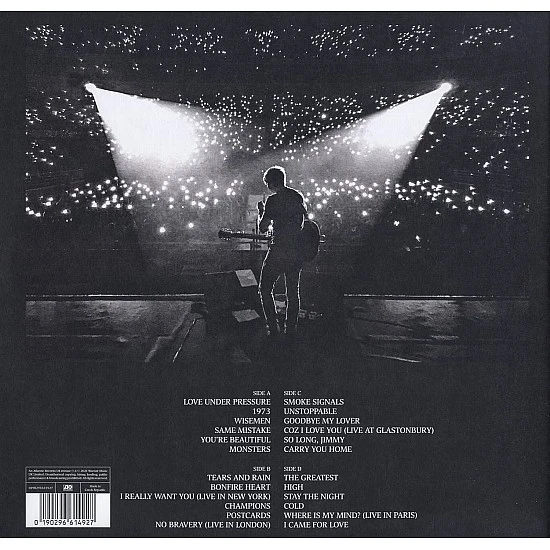 James Blunt – The Stars Beneath My Feet (2004-2021) (Şeffaf Renkli) Plak 2 LP