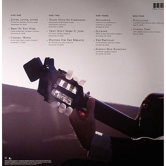 Leonard Cohen - Songs From The Road Plak 2 LP