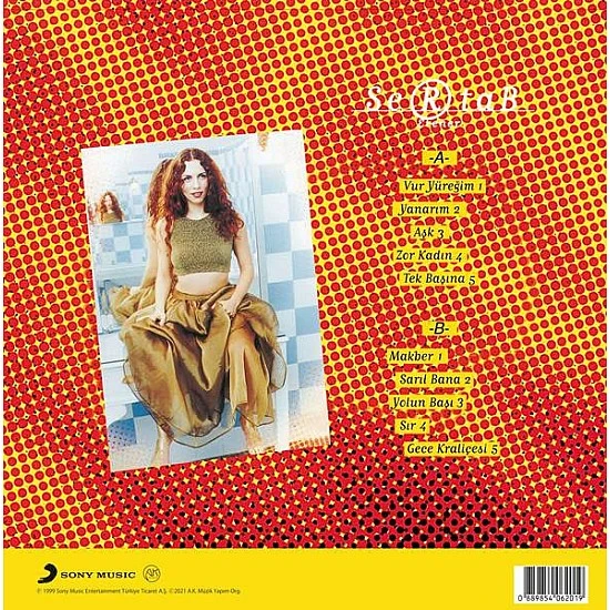 Sertab Erener - Sertab Erener (Sarı Renkli) Plak LP