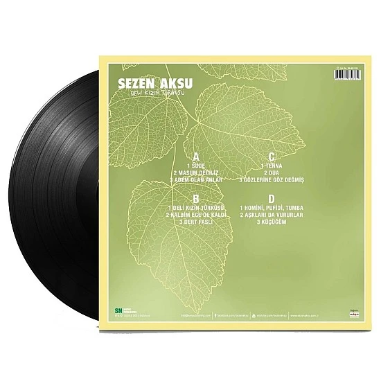 Sezen Aksu - Deli Kızın Türküsü Plak 2 LP