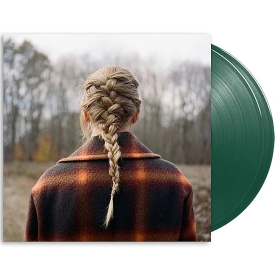 Taylor Swift - Evermore (Deluxe Yeşil Renkli) Plak 2 LP