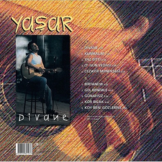 Yaşar - Divane (Sınırlı Baskı Mor Renkli) Plak LP