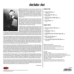 Chet Baker – Chet Plak LP