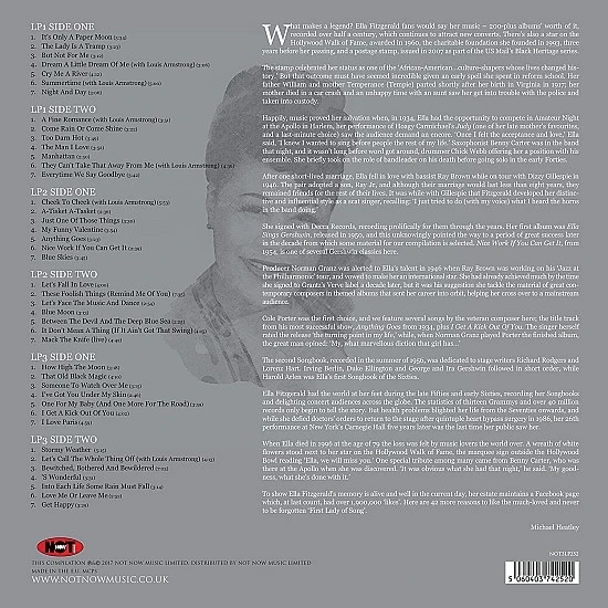 Ella Fitzgerald – The Platinum Collection (Beyaz Renkli) Plak 3 LP