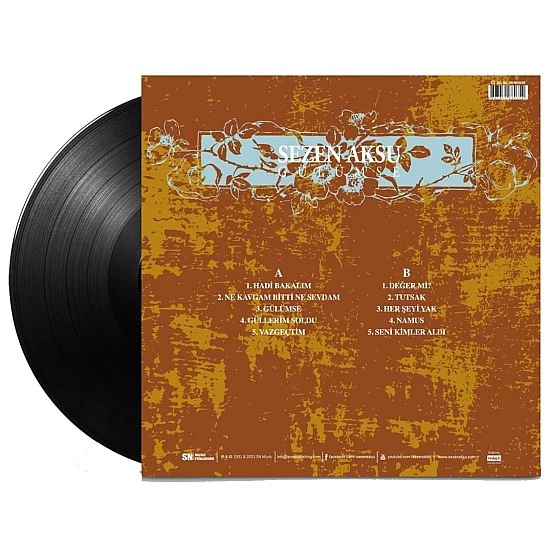 Sezen Aksu - Gülümse Plak LP