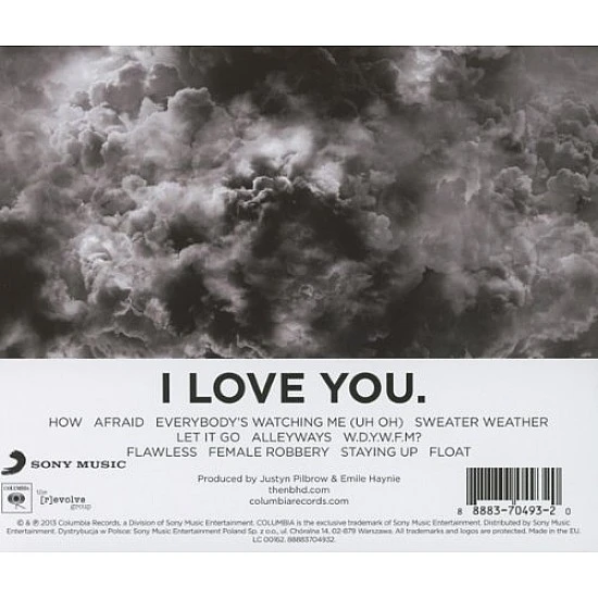 The Neighbourhood - I Love You. CD