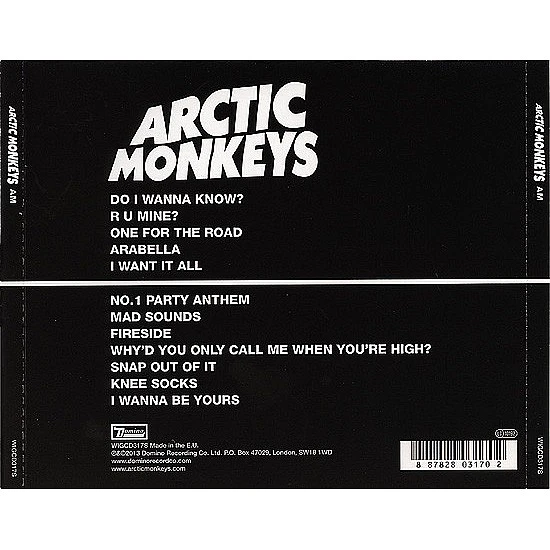 Arctic Monkeys - AM CD