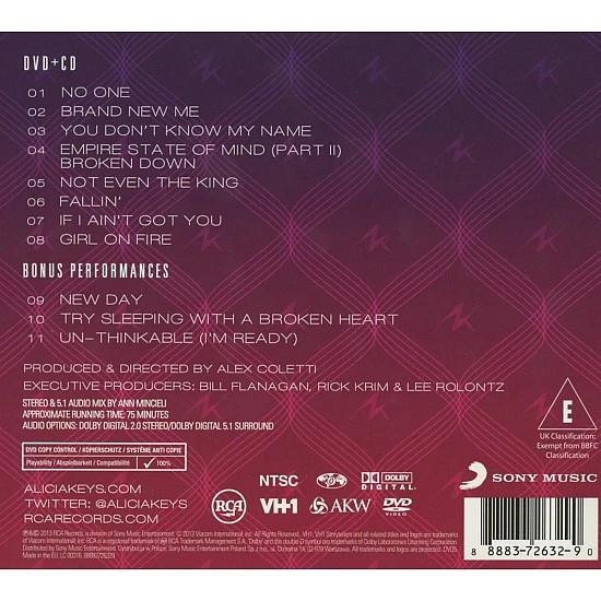 Alicia Keys – VH1 Storytellers  CD + DVD