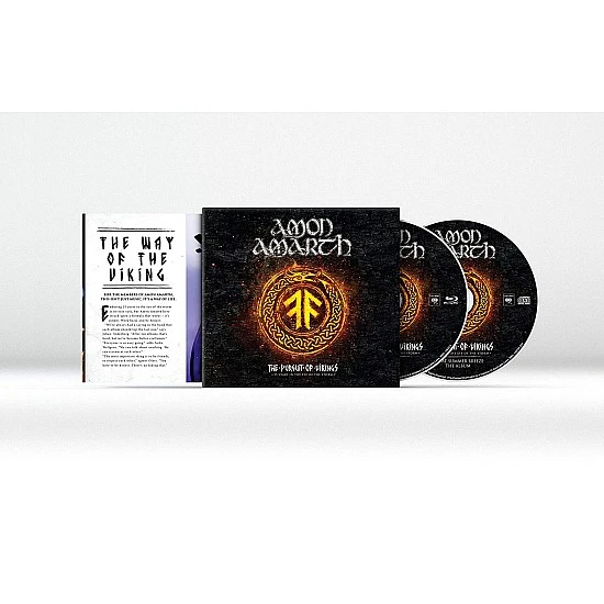 Amon Amarth - The Pursuit Of Vikings (25 Years In The Eye Of The Storm) CD + Bluray