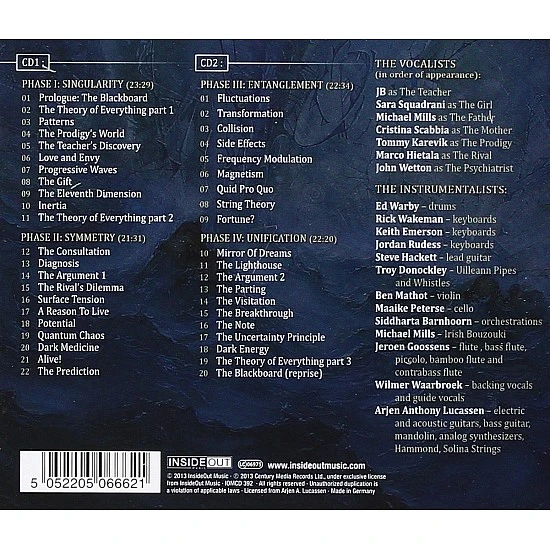 Ayreon - The Theory Of Everything 2 CD