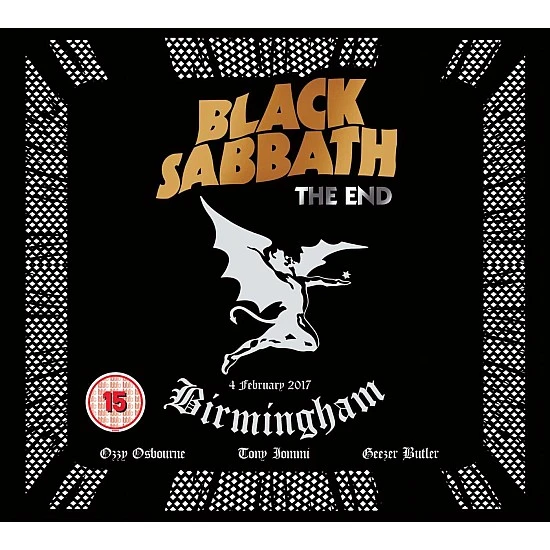 Black Sabbath – The End (4 February 2017 - Birmingham) CD + Blu- Ray