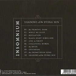 Insomnium - Shadows Of The Dying Sun CD
