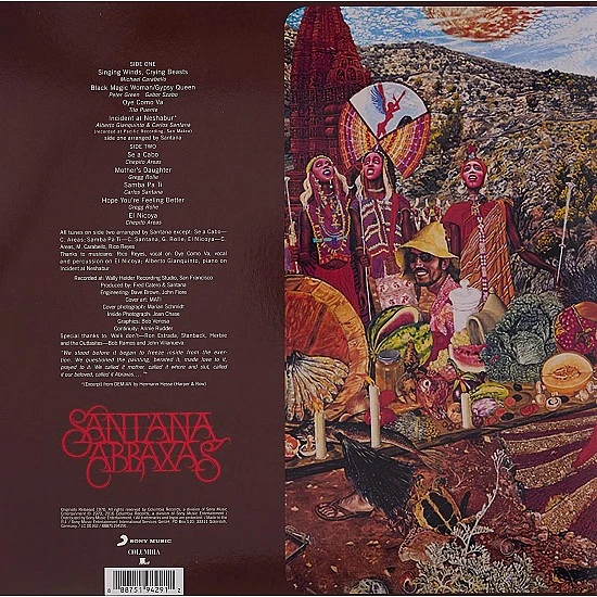 Santana - Abraxas Plak LP