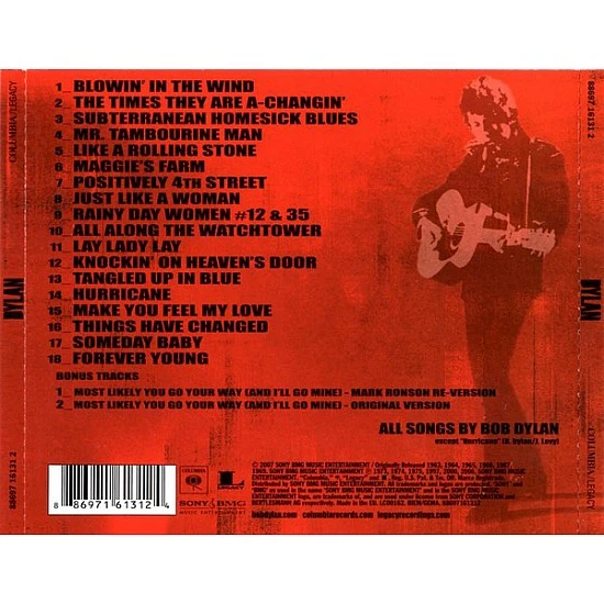 Bob Dylan - Dylan 2 CD