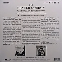 Dexter Gordon - Go! Caz Plak LP