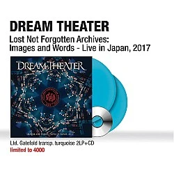 Dream Theater - Images And Words: Live In Japan 2017 Turkuaz Renkli Plak 2 LP + CD