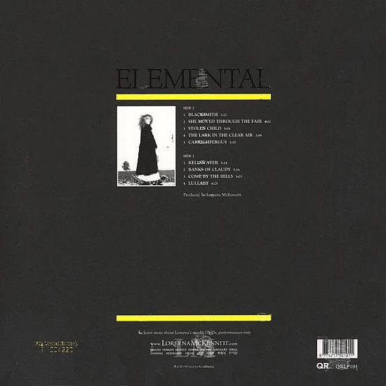 Loreena McKennitt - Elemental Plak LP