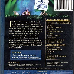Megadeth - Rust In Peace Live Blu-ray Disk 