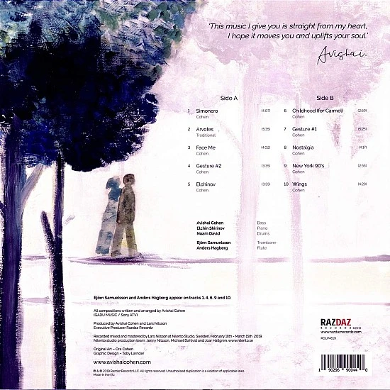 Avishai Cohen – Arvoles Plak LP