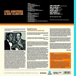 Louis Armstrong and Duke Ellington - The Great Summit (Mavi Renkli) Plak LP