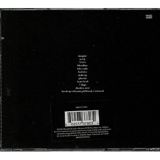 Ariana Grande - Thank U, Next CD