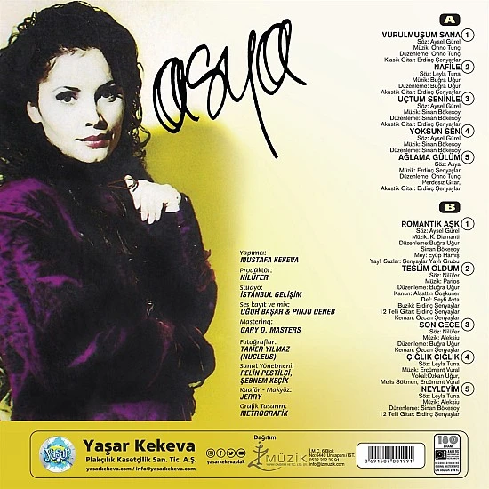 Asya - Asya Plak LP