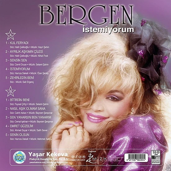 Bergen - İstemiyorum Plak LP