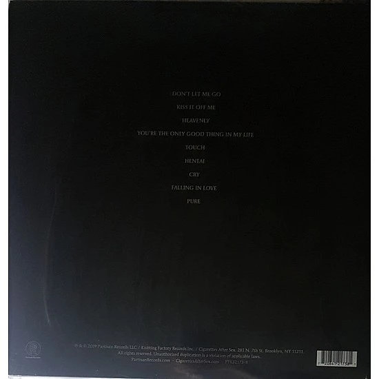 Cigarettes After Sex - Cry Deluxe Plak LP