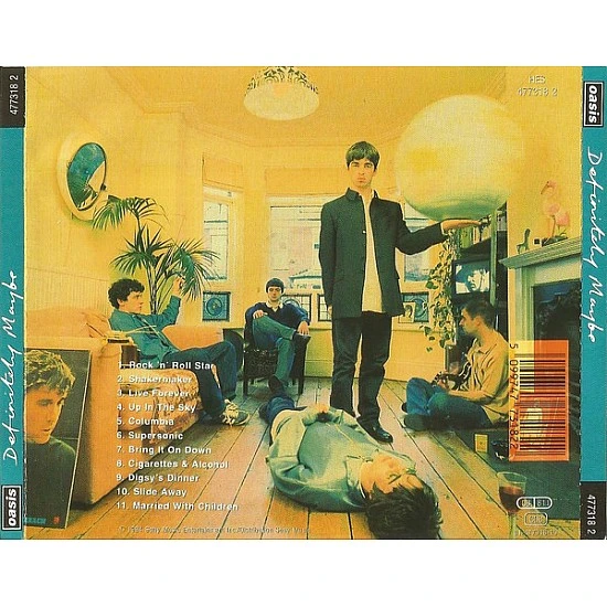 Oasis - Definitely Maybe CD