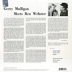 Gerry Mulligan - Meets Ben Webster Caz Plak LP