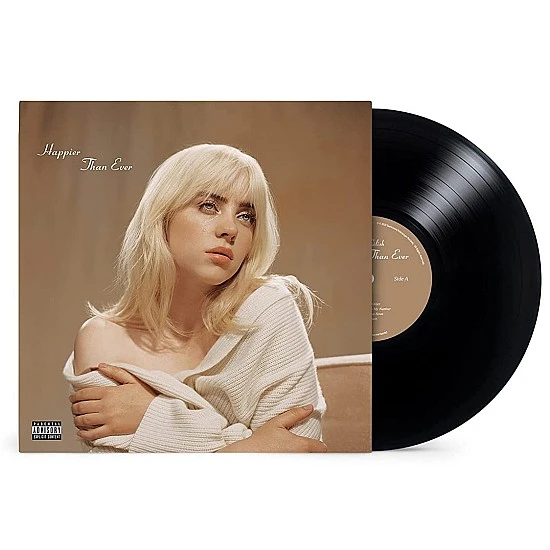 Billie Eilish - Happier Than Ever Plak 2 LP