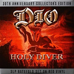 Dio - Holy Diver Live Kırmızı Renkli Plak 3 LP