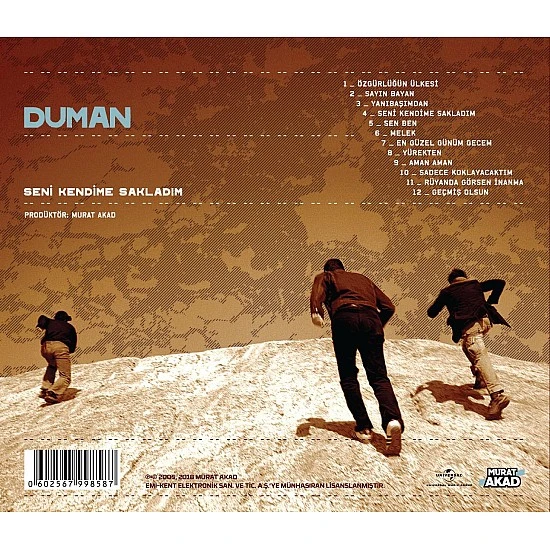 Duman - Seni Kendime Sakladım CD