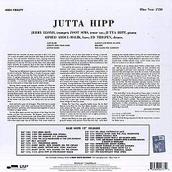 Jutta Hipp - Jutta Hipp With Zoot Sims Plak LP