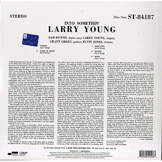 Larry Young - Into Somethin Plak LP