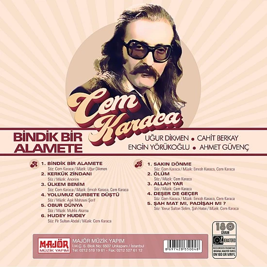 Cem Karaca - Bindik Bir Alamete Plak LP